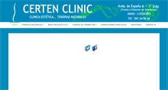 Desktop Screenshot of certenclinic.com